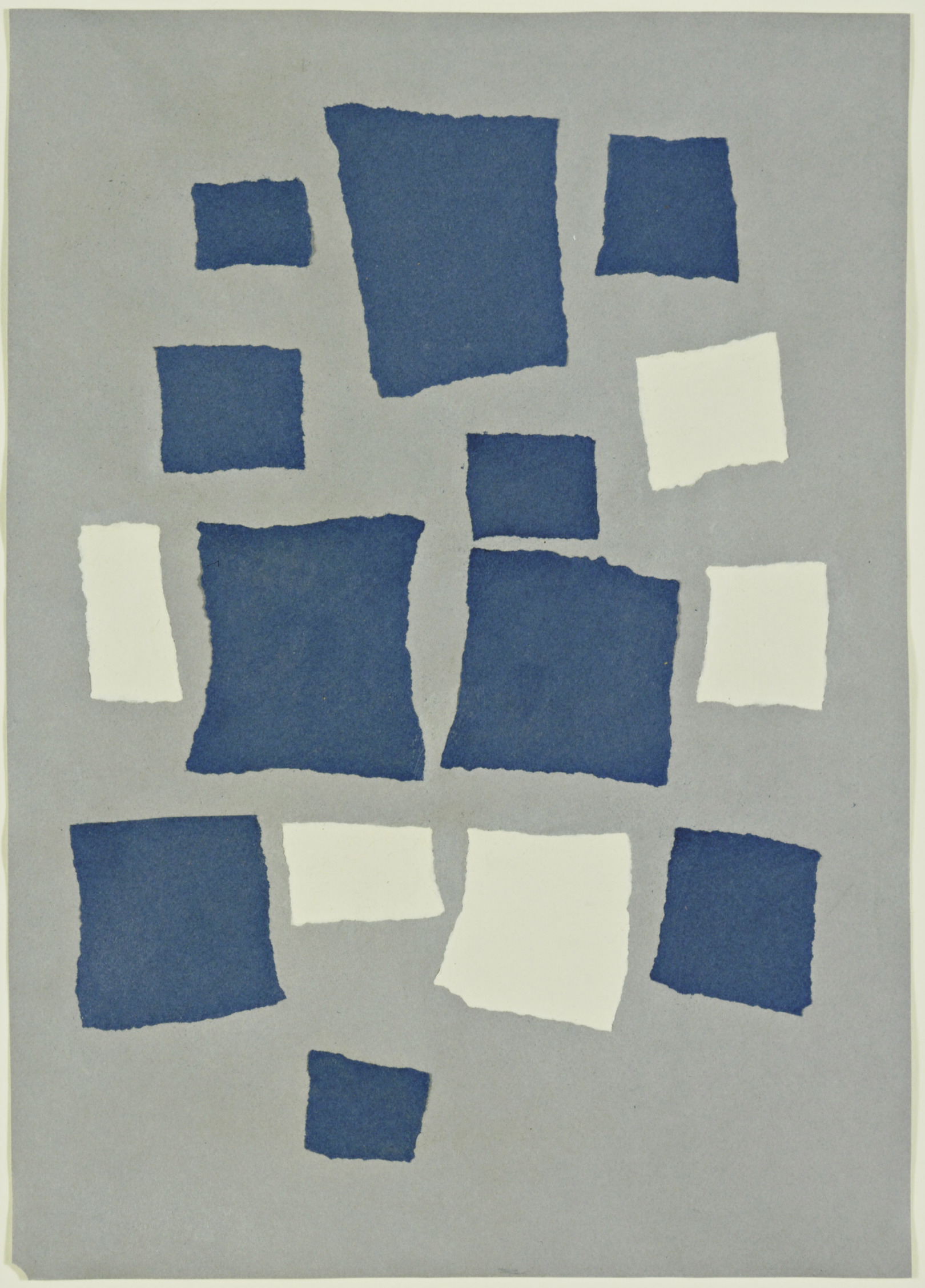 Collage with Squares Arranged According to the Laws of Chance, 1917